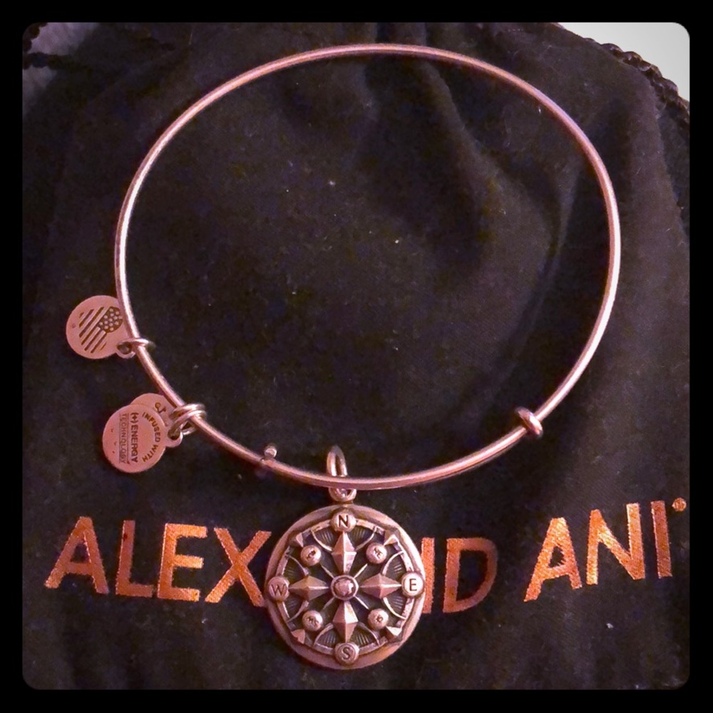Alex and Ani compass bracelet